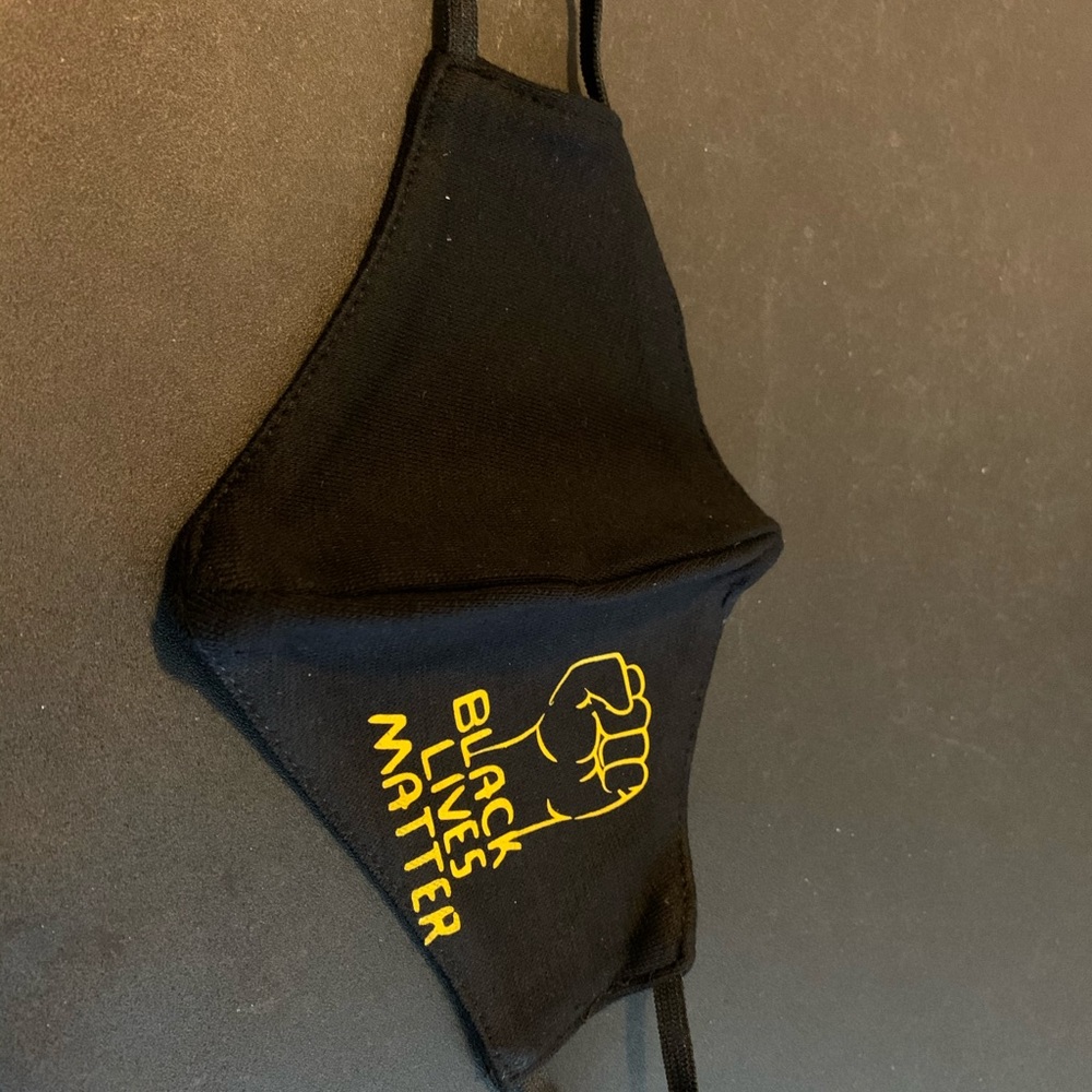 Black lives matter cotton mask washable BLM